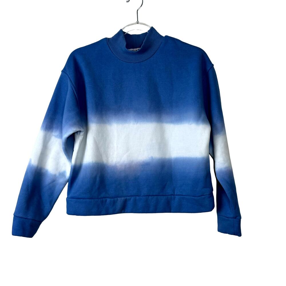 OAT New York Blue Jay Stripe Sweatshirt NWT Size Small